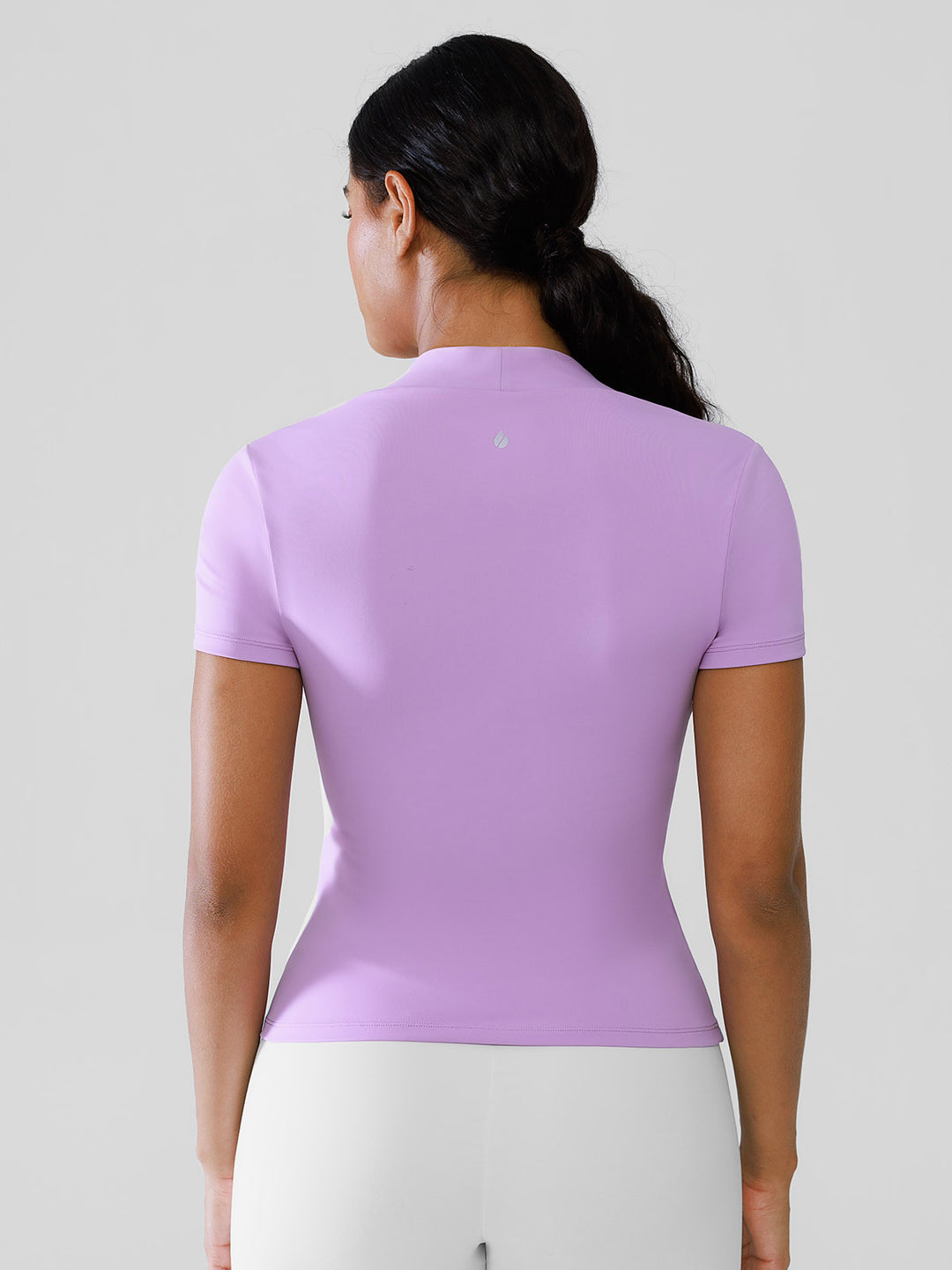 Short Sleeve Square Neck Shrug Crop Top