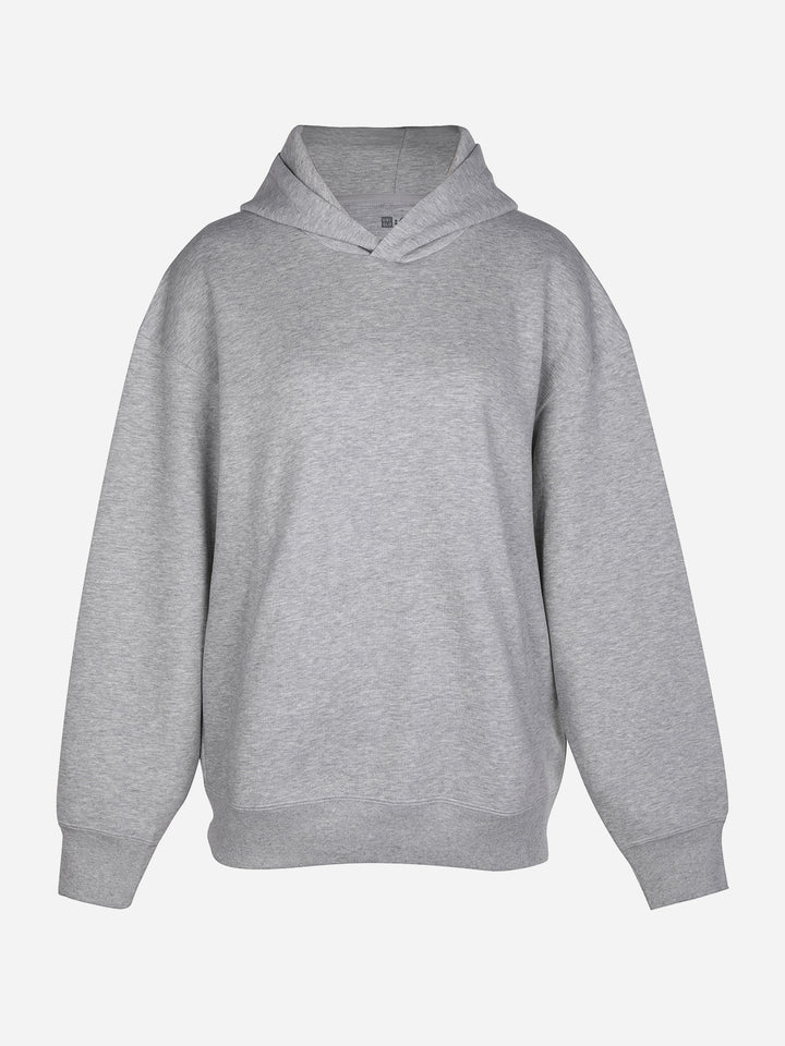 Oversized Hooded Pullover Fleece Hoodie