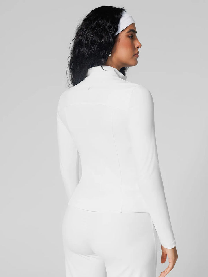Athleisure Hidden Pockets Cropped Jacket