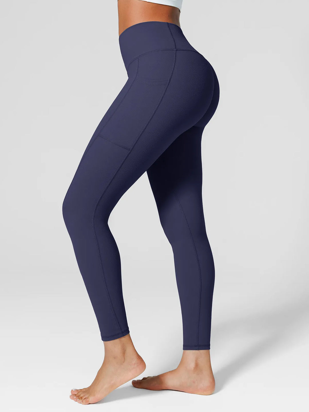 One Size Fits Most Sporty High-Waisted Leggings