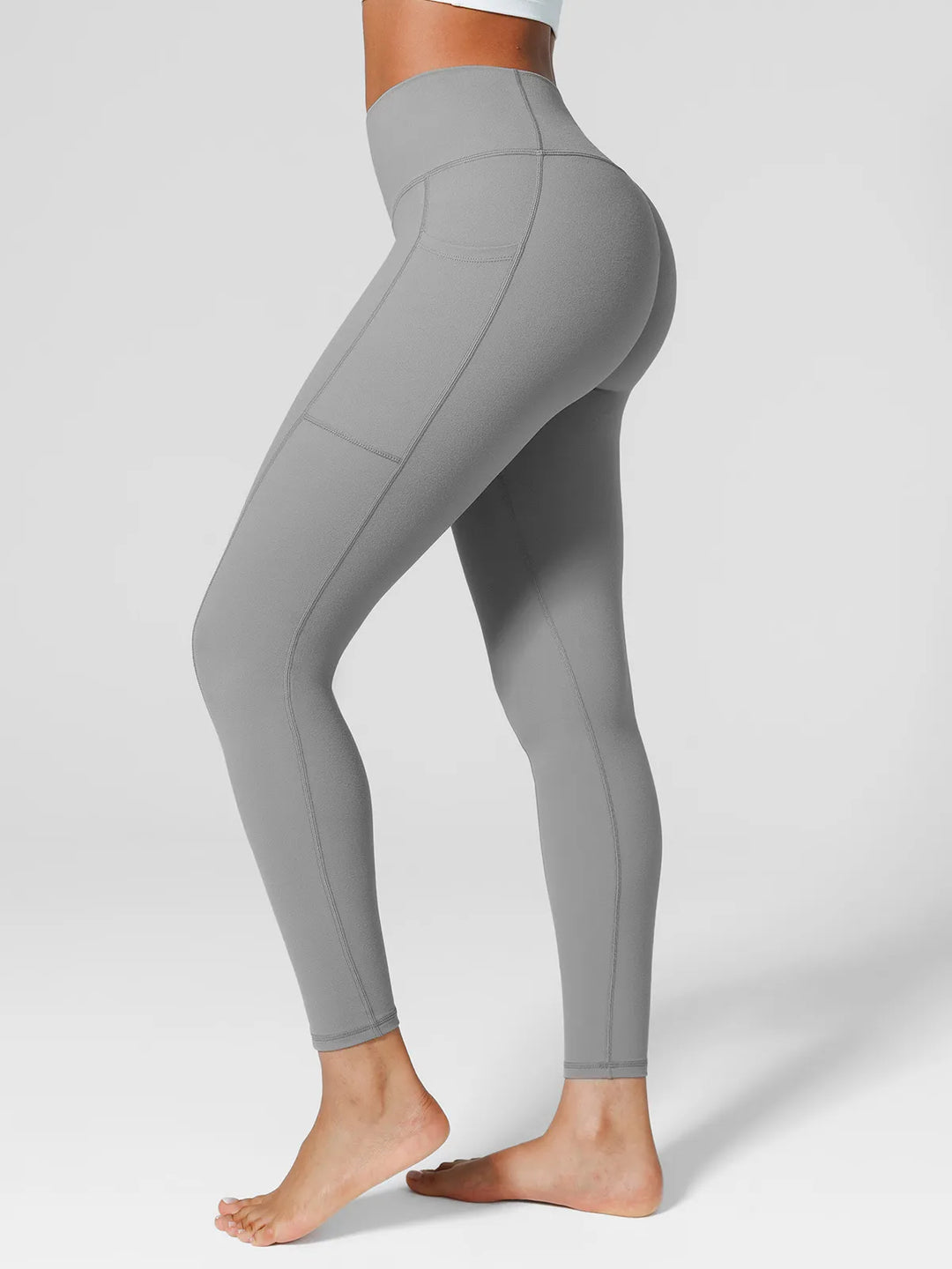 One Size Fits Most Sporty High-Waisted Leggings