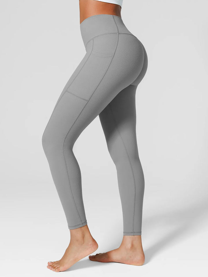 One Size Fits Most Sporty High-Waisted Leggings