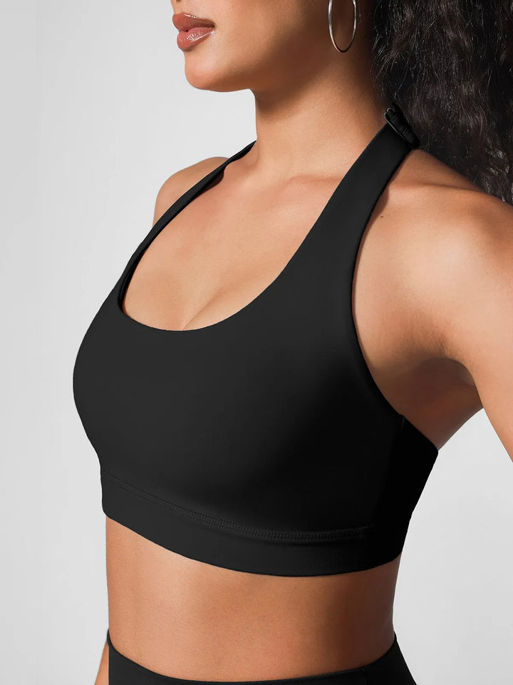 Halter-neck Yoga Bra