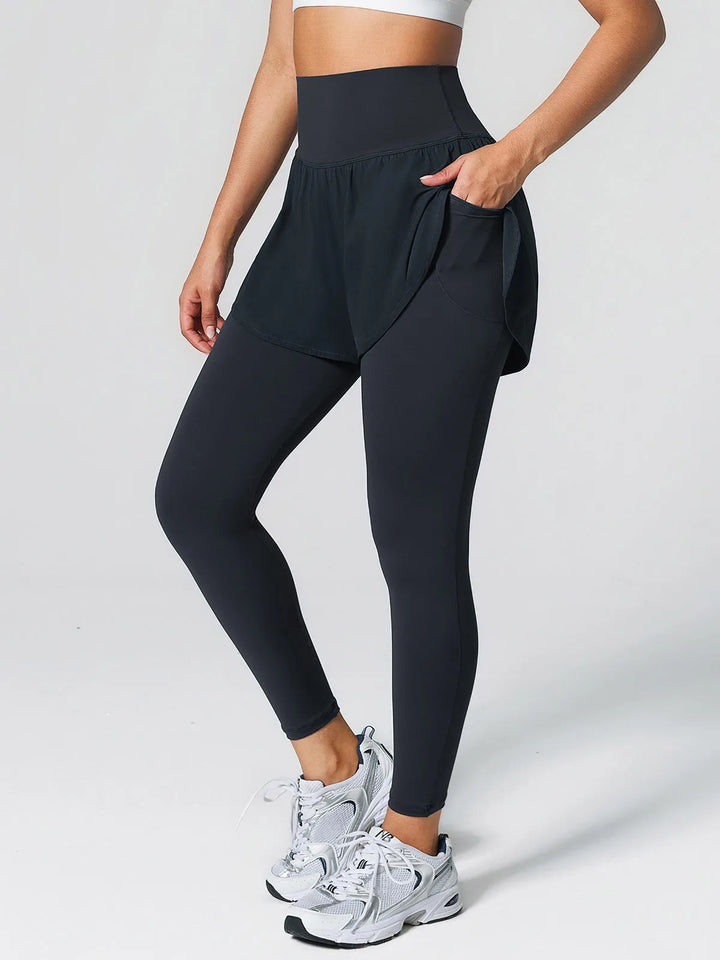 Layered Combo Short Leggings