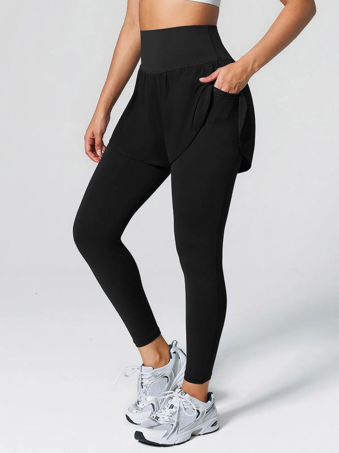 Layered Combo Short Leggings