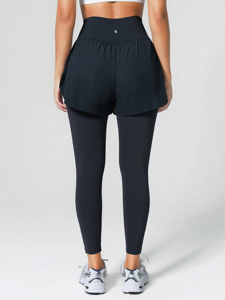 Layered Combo Short Leggings