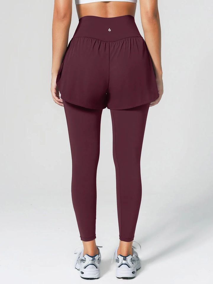 Layered Combo Short Leggings