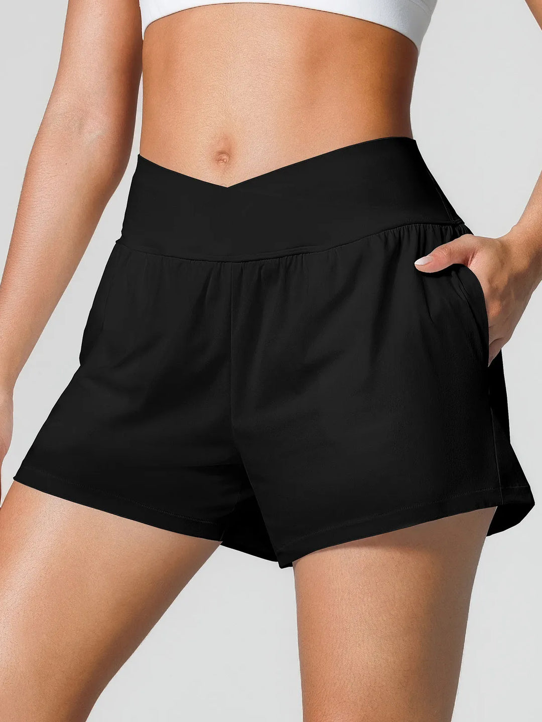 Ruffled Flowy Shorts