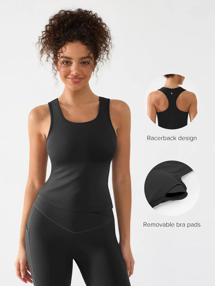 BrxlZero™ Yoga Racerback Tank Tops