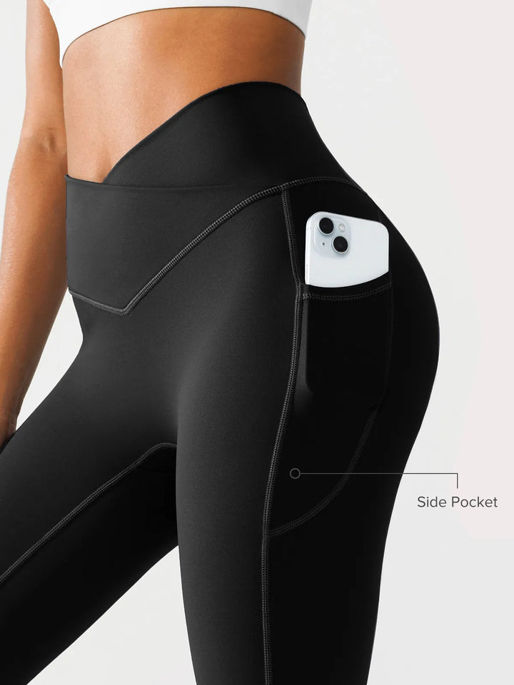 BRXL Crossover Waist Butt Scrunch Leggings