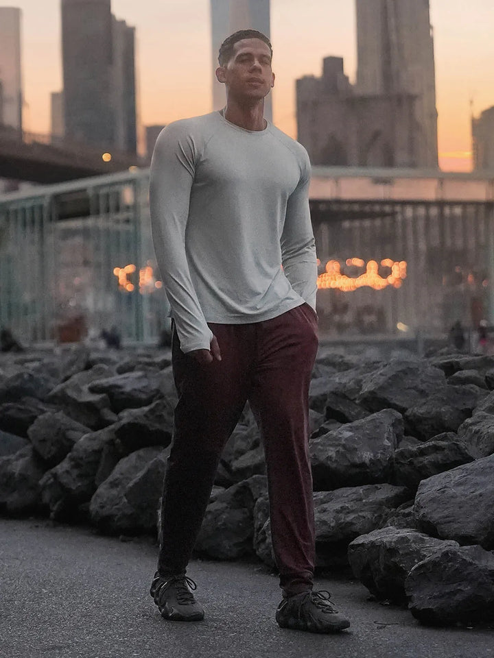 BrxlMen™ Smooth Four Pockets Tapered Joggers