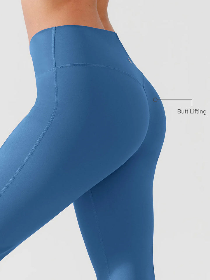 Crossover Flared Yoga Pants