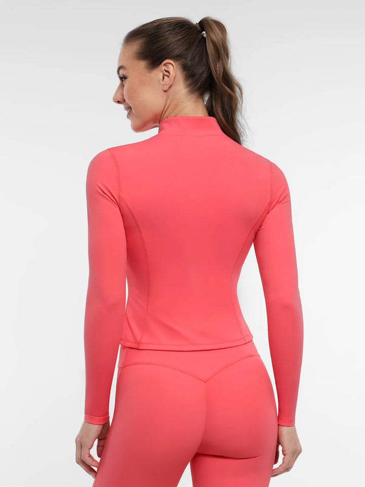 BRXL Slim Form Zip Front Jacket Sculpted Leggings Set