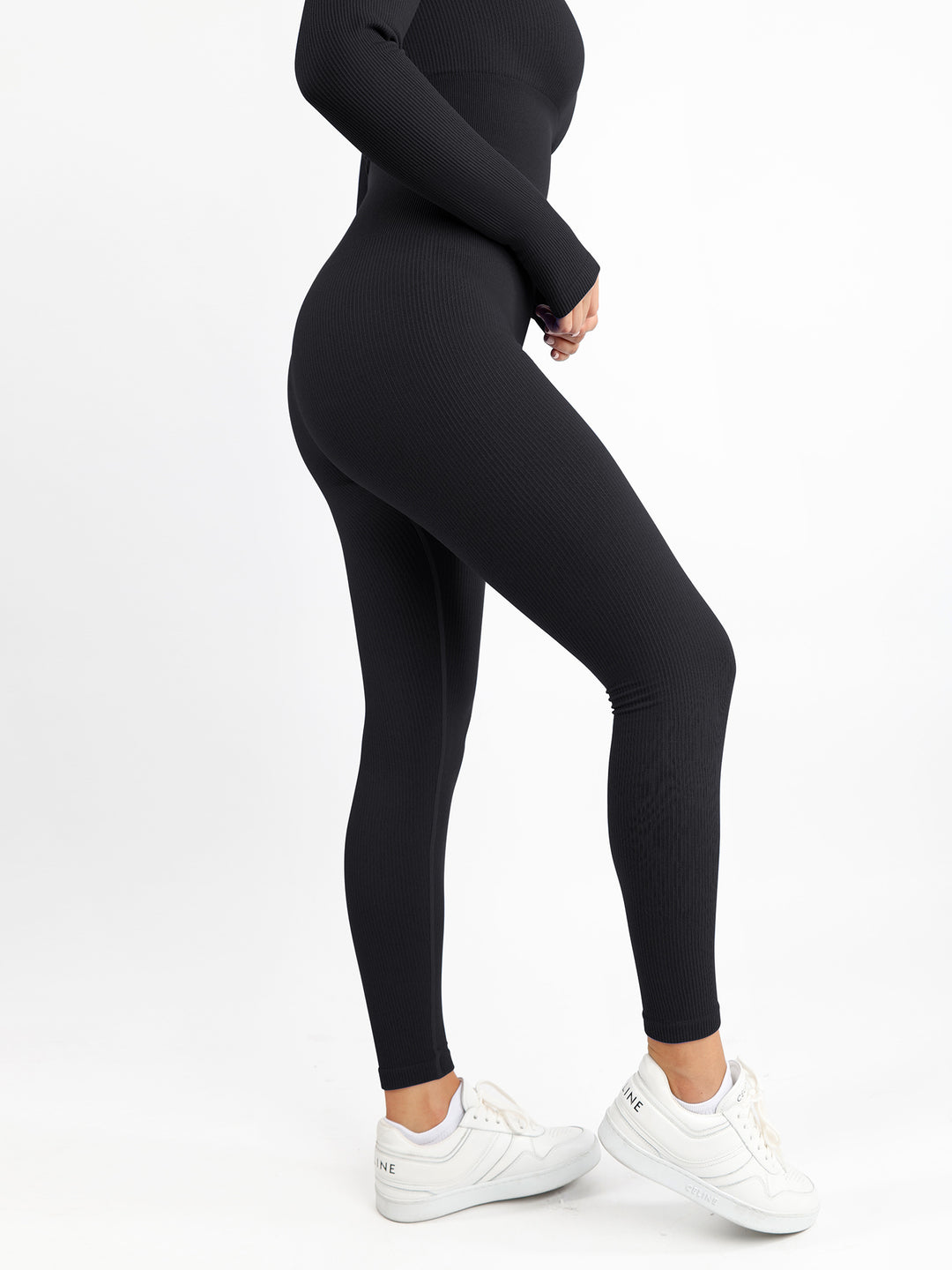 Seamless Square Neck Tummy Control Jumpsuits