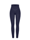 Crossover Running Leggings with Pockets