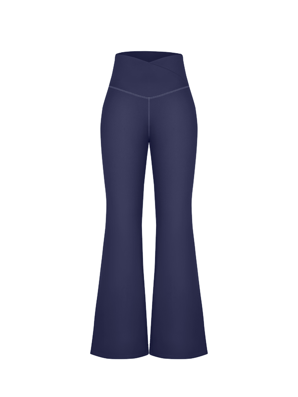 High Waisted Wide Leg Yoga Pants with Pockets