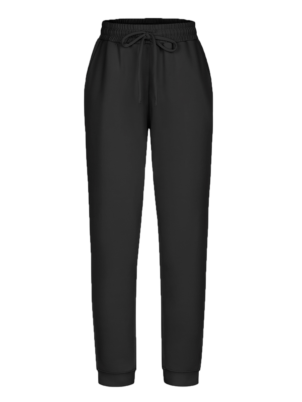 Slim Fit Sweatpants with Pockets for Women