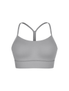 Flow Y Racerback Bra with Low Cut and Spaghetti Straps
