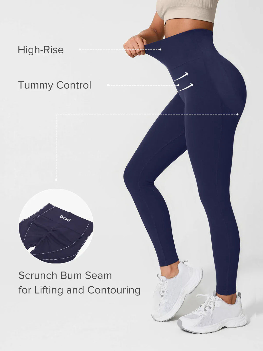 Seamless High Waisted Butt-Lifting Leggings