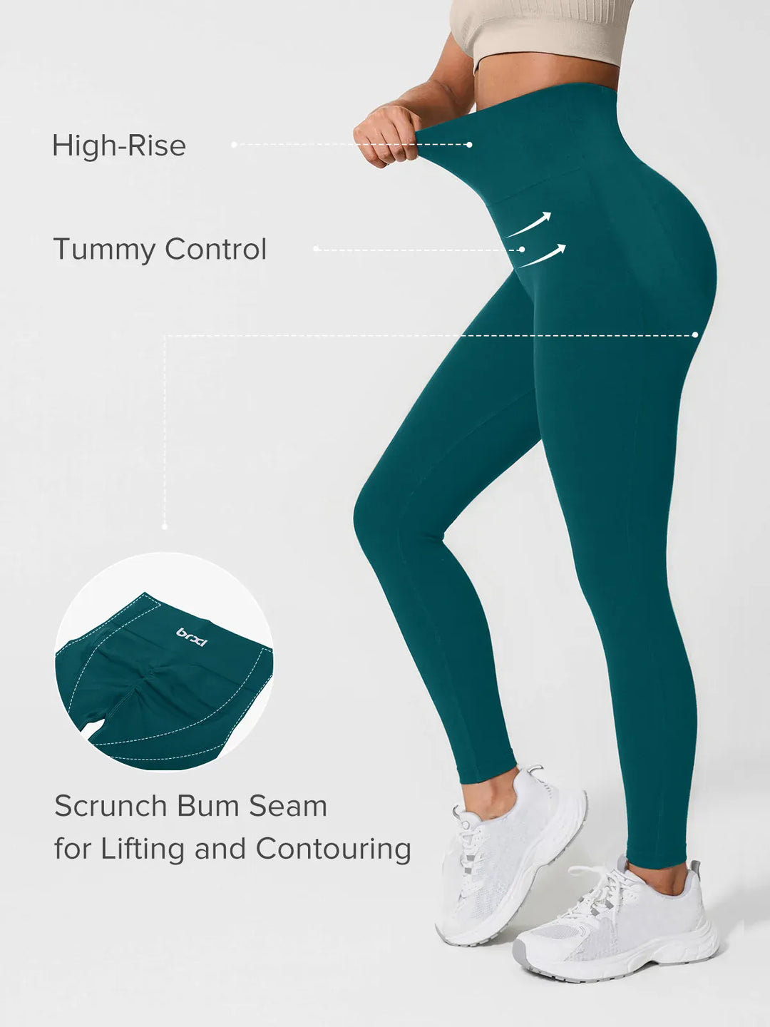 Seamless High Waisted Butt-Lifting Leggings