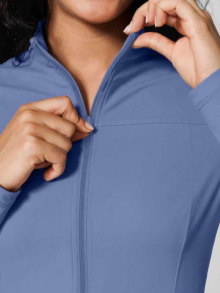 Athleisure Four Pockets Cropped Jacket