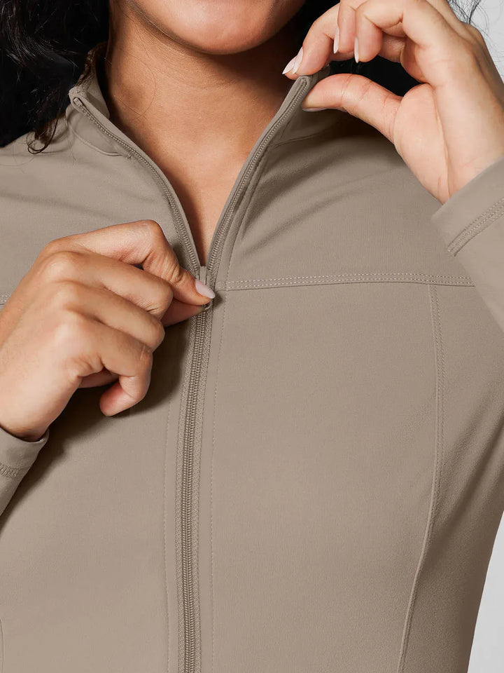 Athleisure Four Pockets Cropped Jacket