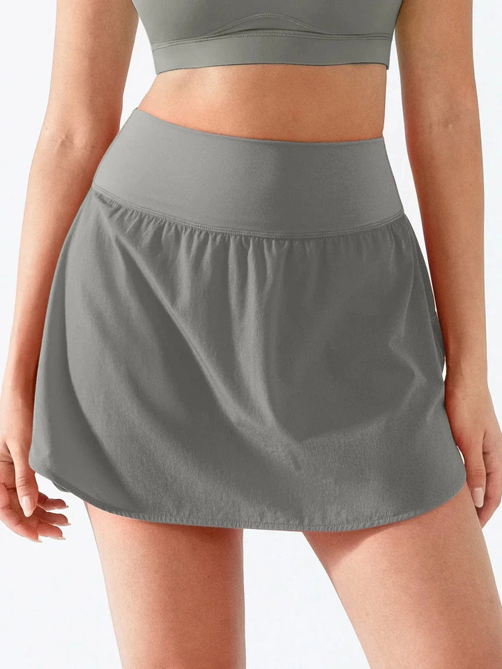 BRXL® XS（2） / Gray Athletic Golf Skort For Women
