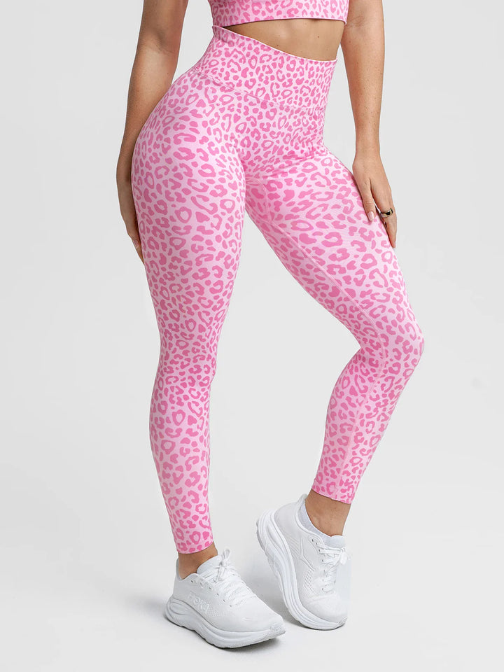 A model wearing a BRXL® B R X L® Scrunch Butt Lifting Tummy Control High Waist Workout Leggings