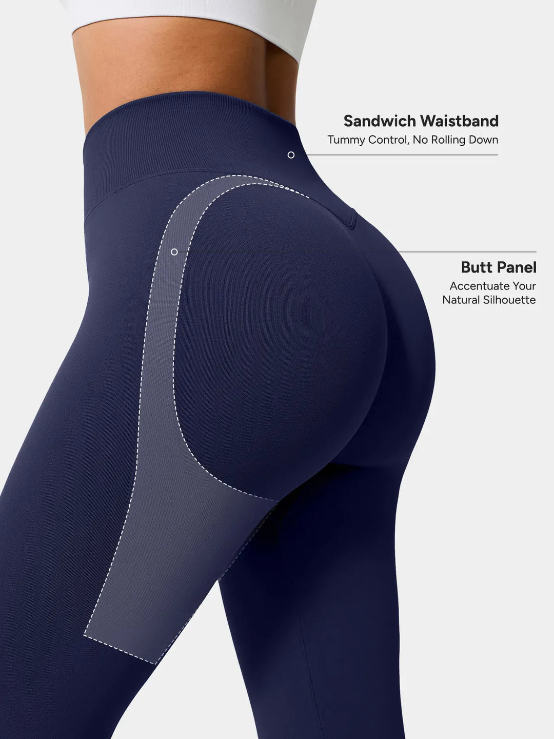 B R X L™ Scrunch Butt Lifting Tummy Control High Waist Workout Leggings