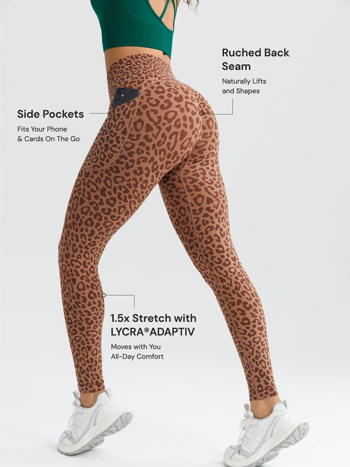 B R X L™ Seamless High Waisted Butt-Lifting Leggings with Pockets