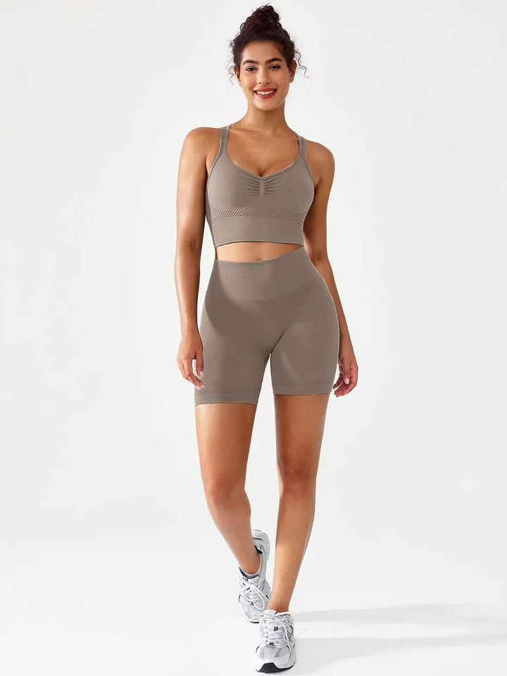B R X L™ Seamless Scrunch Butt Workout Shorts