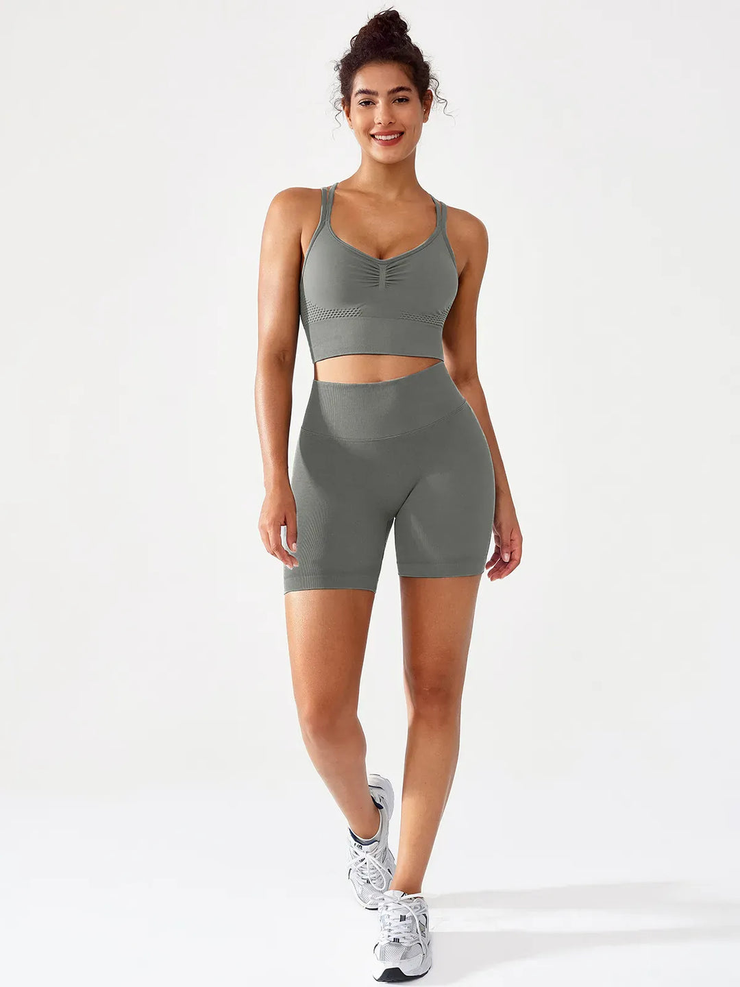 B R X L™ Seamless Scrunch Butt Workout Shorts