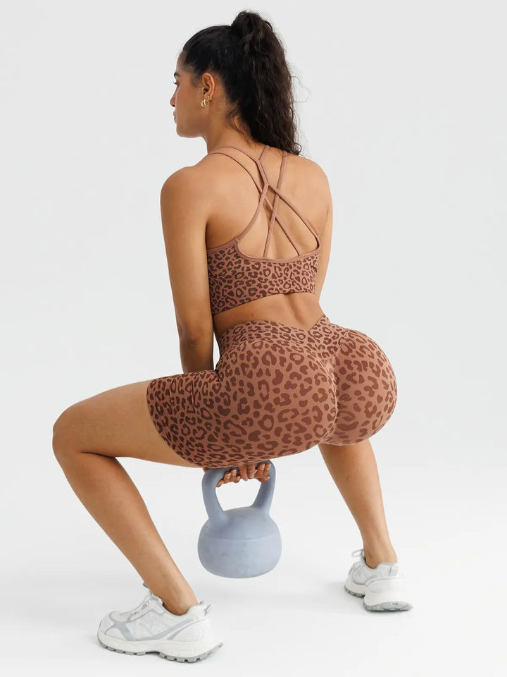 B R X L™ Seamless Scrunch Butt Workout Shorts