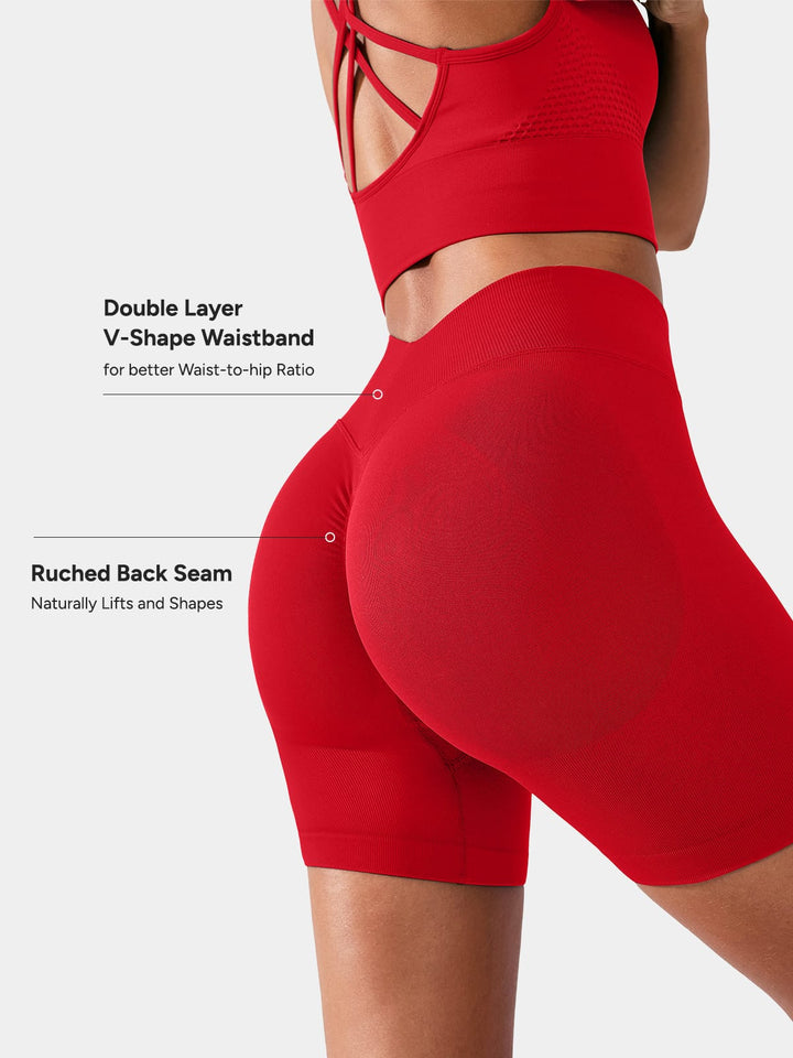 B R X L™ Seamless Scrunch Butt Workout Shorts