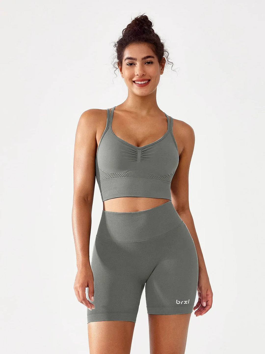 B R X L™ Seamless Scrunch Butt Workout Shorts