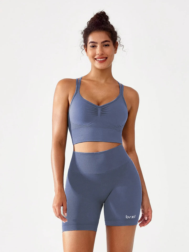 B R X L™ Seamless Scrunch Butt Workout Shorts