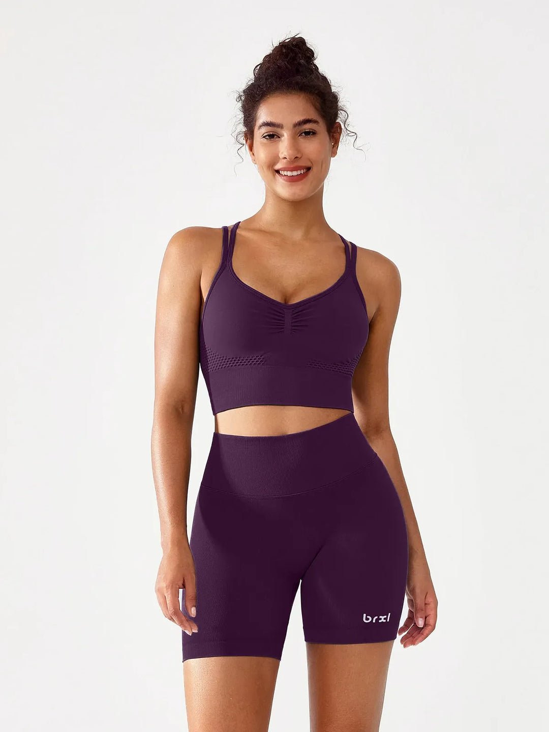 B R X L™ Seamless Scrunch Butt Workout Shorts