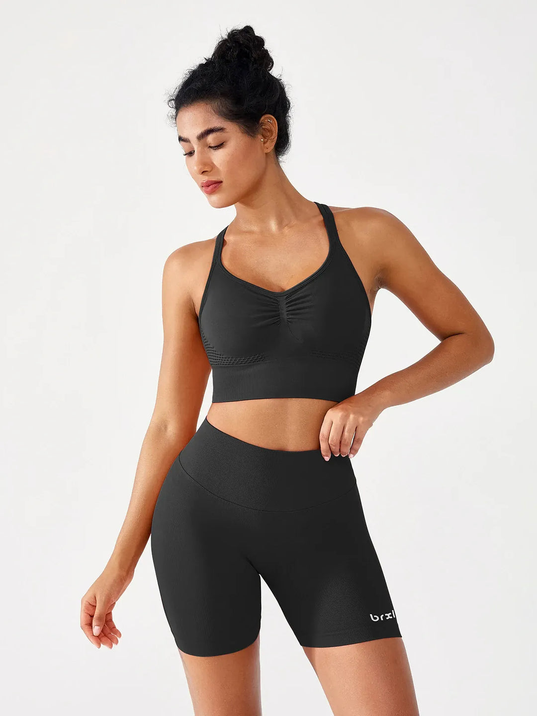 B R X L™ Seamless Scrunch Butt Workout Shorts
