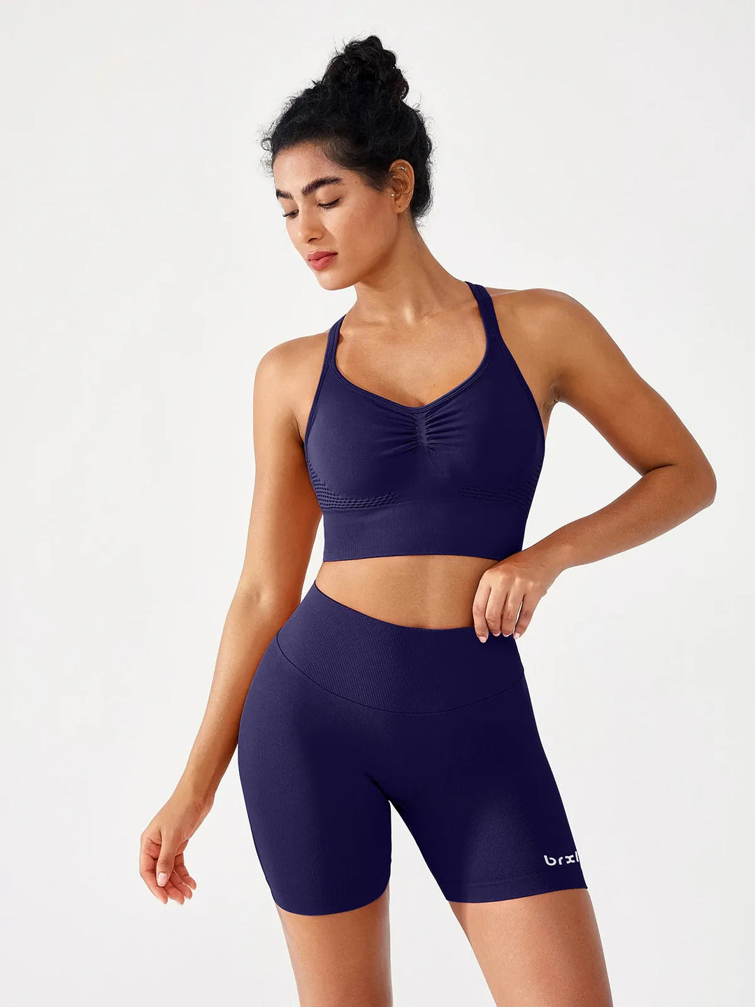 B R X L™ Seamless Scrunch Butt Workout Shorts