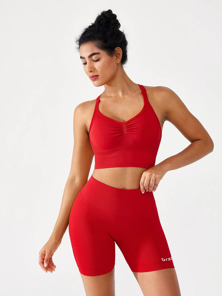 B R X L™ Seamless Scrunch Butt Workout Shorts