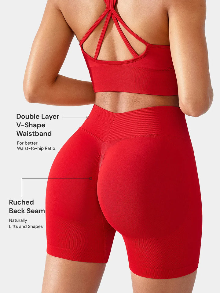 B R X L™ Seamless Scrunch Butt Workout Shorts