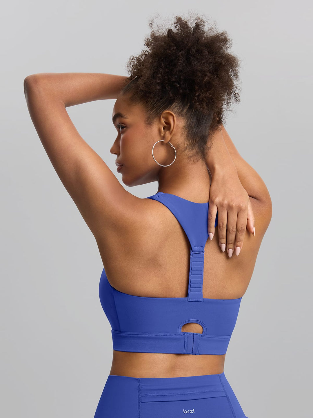 BrxlAero™ Adjustable Y-Back Zipper Front High Support Sports Bra