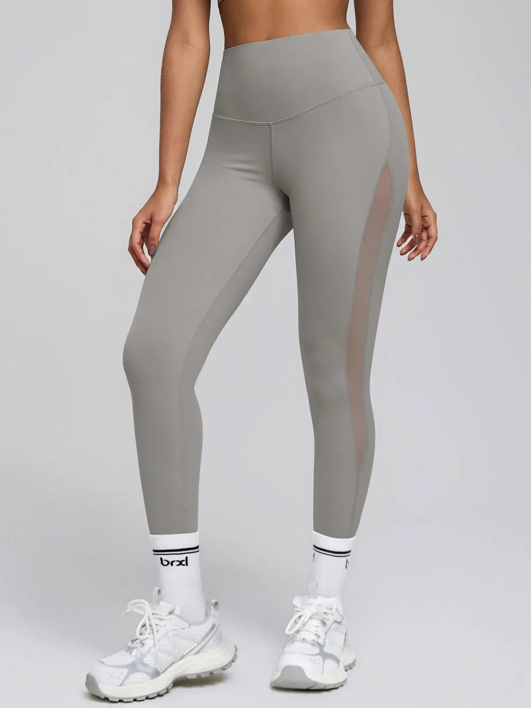 BrxlAero™ High-Waist Breathable Mesh Workout Leggings