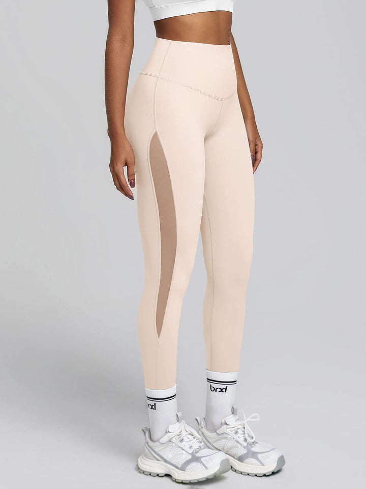 BrxlAero™ High-Waist Breathable Mesh Workout Leggings