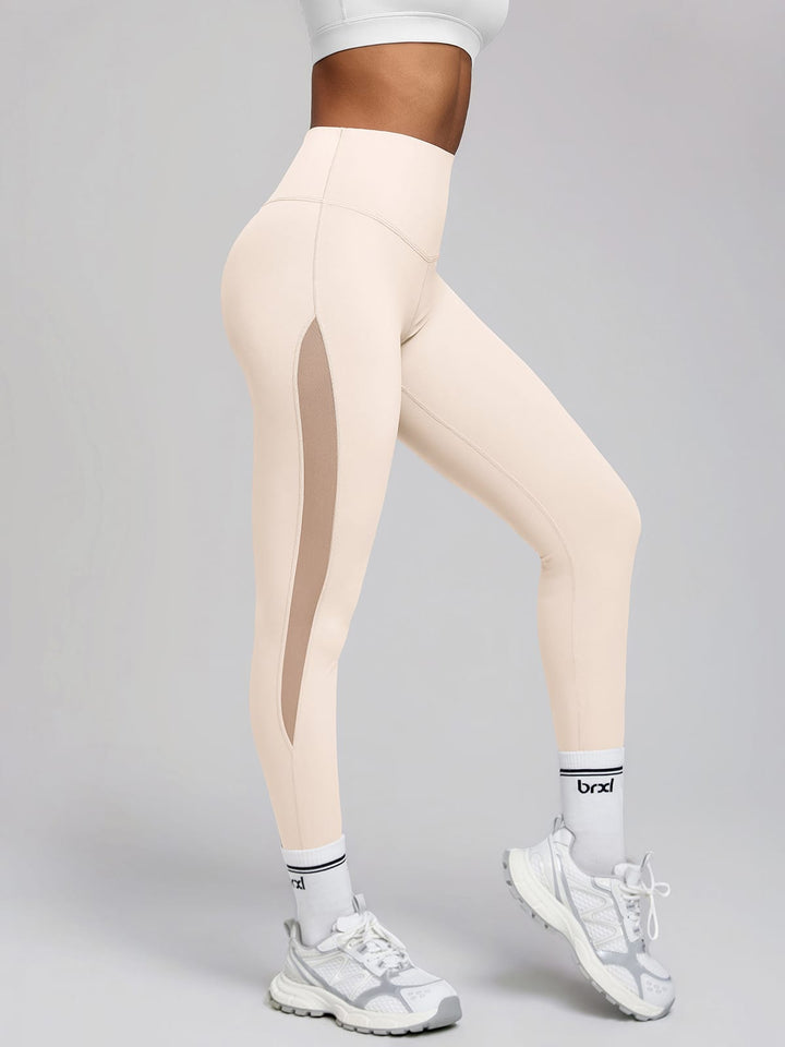 BrxlAero™ High-Waist Breathable Mesh Workout Leggings