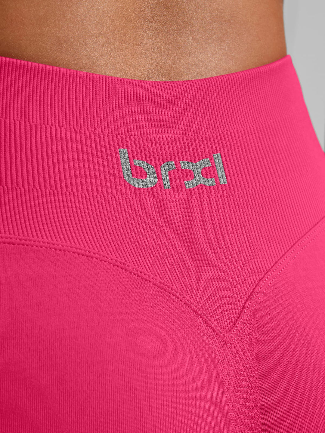 BrxlGrit™ Seamless Front Zip Sports Bra Butt Lifting Workout Shorts