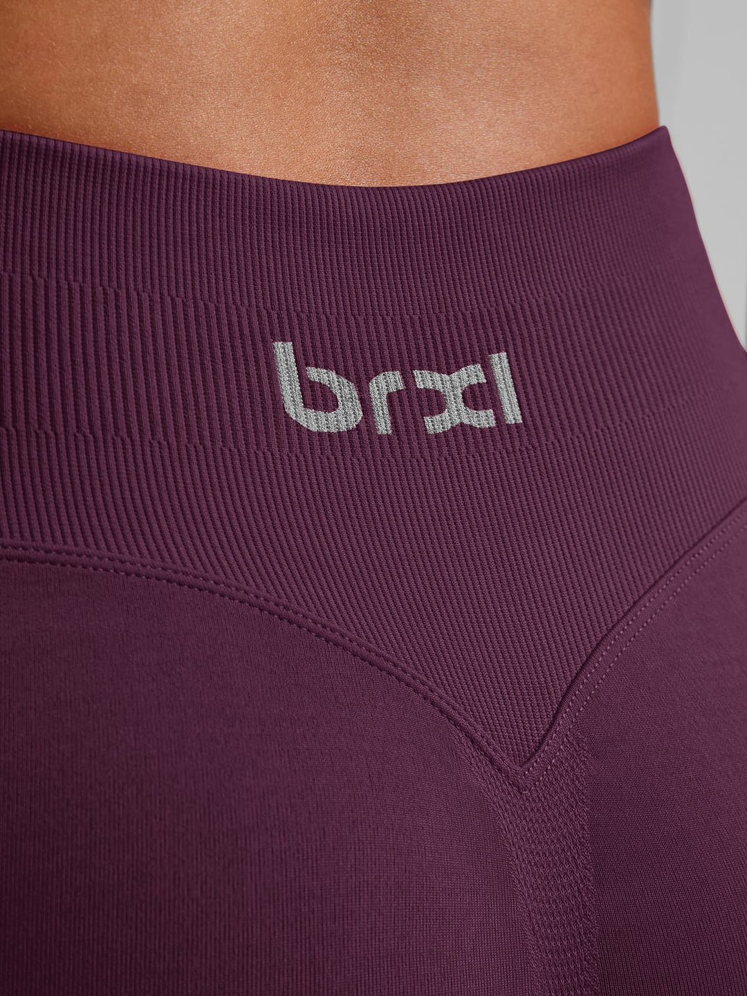 BrxlGrit™ Seamless Front Zip Sports Bra Butt Lifting Workout Shorts