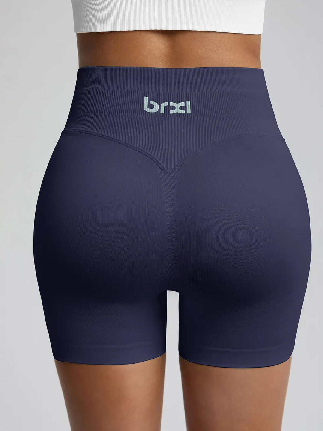 BrxlGrit™ Seamless Tummy Control High Waist Butt Lifting Workout Shorts 2.5"