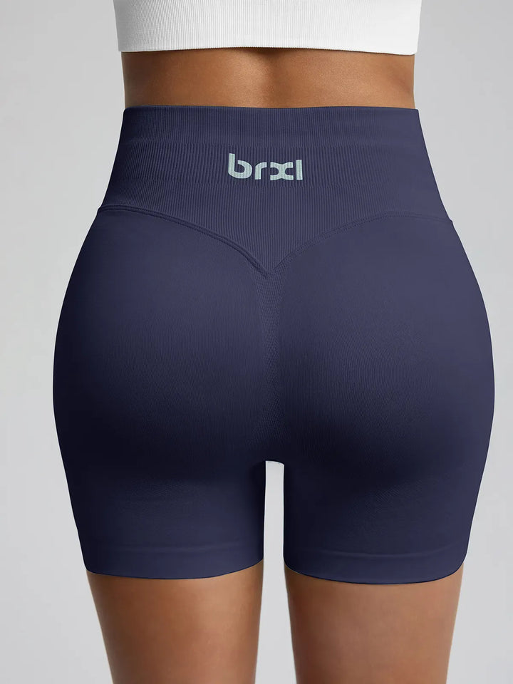 BrxlGrit™ Seamless Tummy Control High Waist Butt Lifting Workout Shorts 2.5"