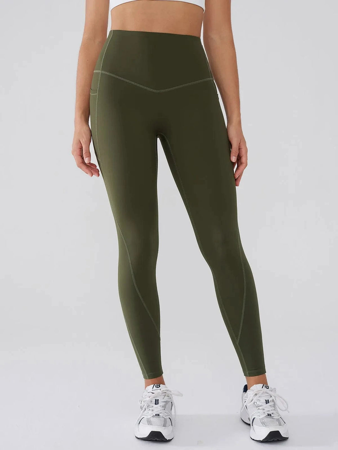 BRXL® BrxlGrit™ Tummy Control High Waisted Workout Leggings with Pockets